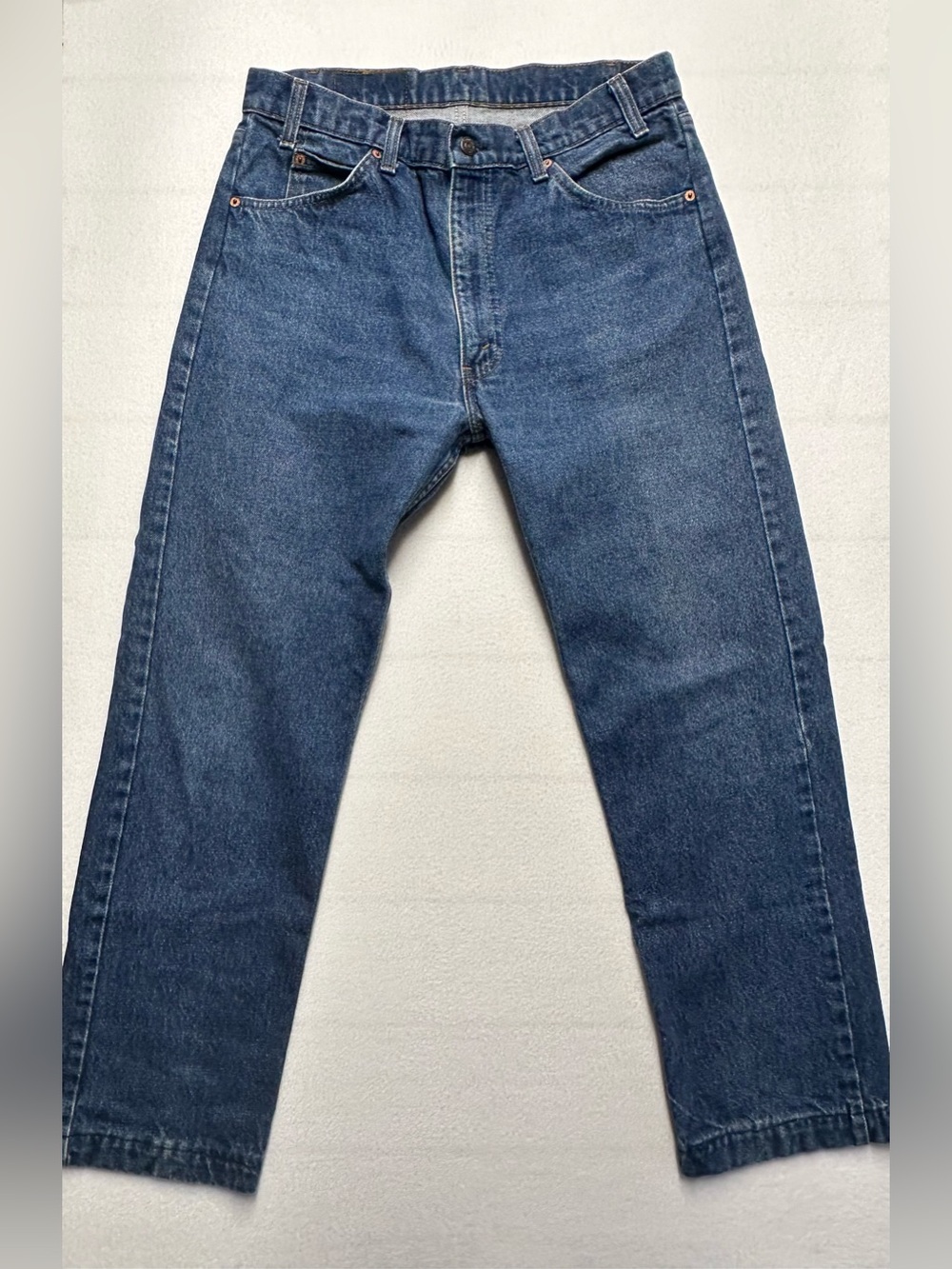 Vintage Levi’s 550 Relaxed Fit Jeans Men’s 36x32 Made in USA Orange Tab